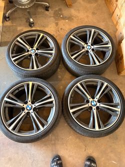 BMW Wheels with Continental Tires Set of 4