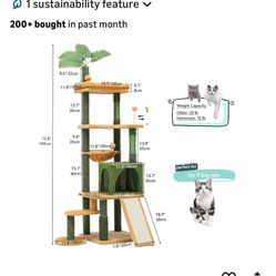 72” Cat Tree Tower Brand New In Box