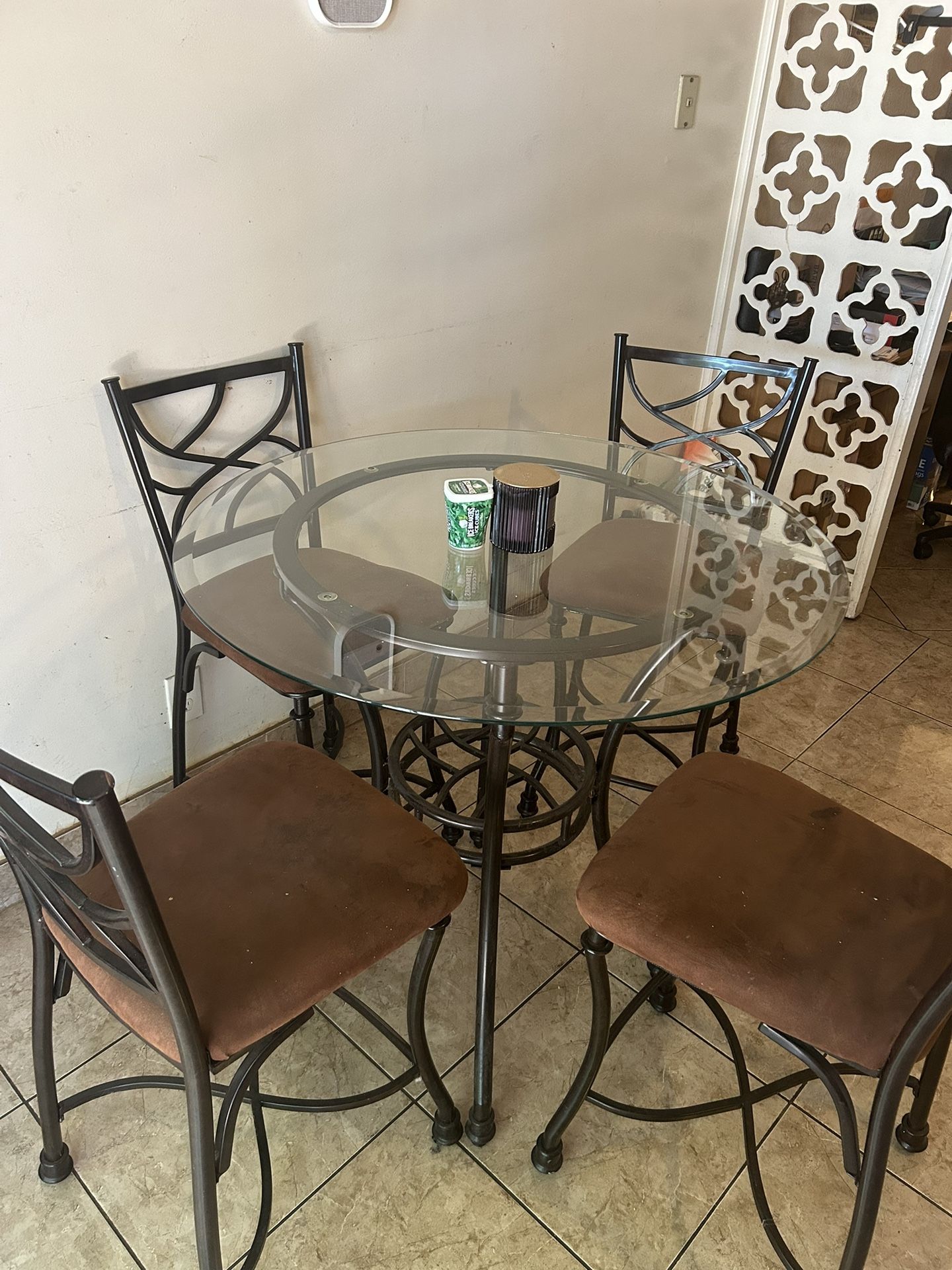 Dinning Table For 4 Includes 4 Chairs