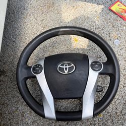 2010-2015 Toyota Prius Steering Wheel And Air Bag 