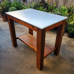 West Elm Rustic Kitchen Island Table