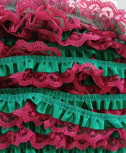 Christmas Double Lace