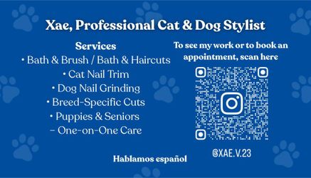 Professional cat & Dog Stylist