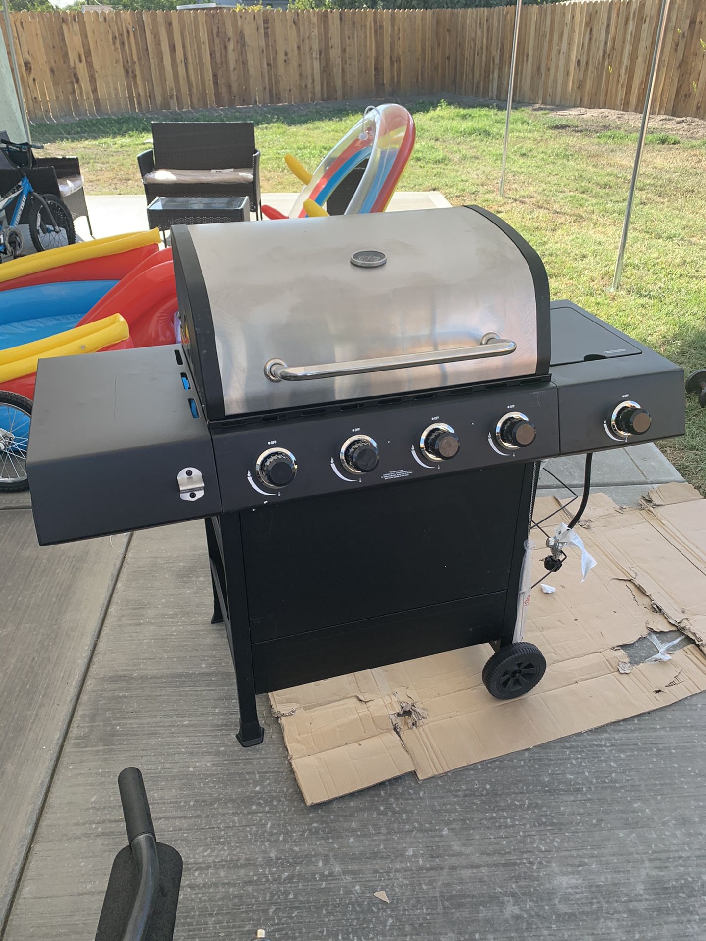 New bbq grill