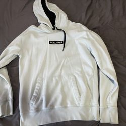 Light Blue Hollister Hoodie