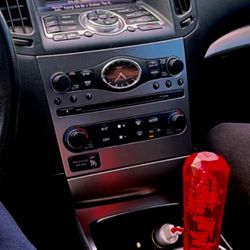 Red Bubble Shift Knob