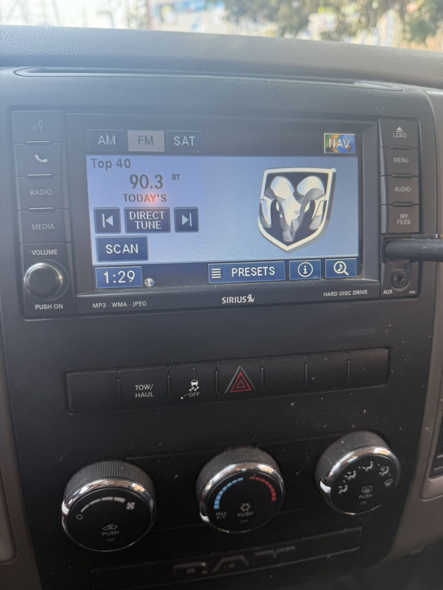Ram 1500 Radio