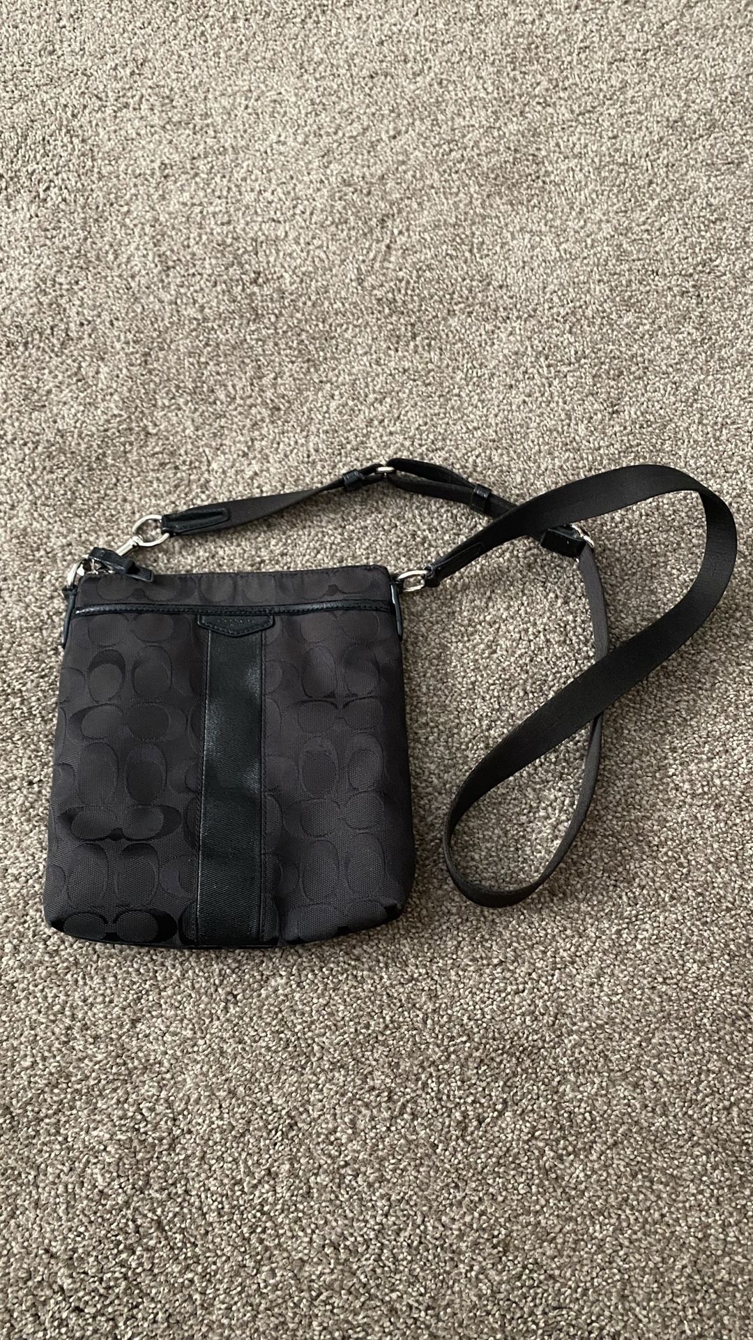 Black Coach Crossbody Bag