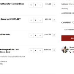 Noritz EZ98DVNG Tankless Water Heater OEM Parts