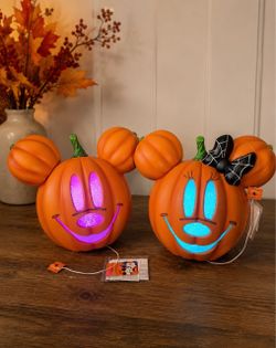 Mickey Minnie Pumpkin
