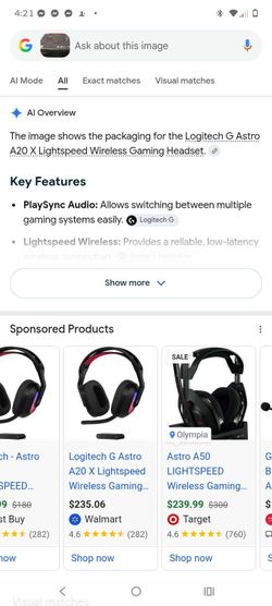 Logitech gaming headphones