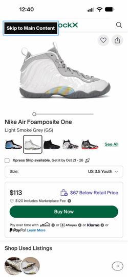 Nike Air Foamposite One