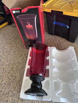 Red Tall Holiday Centerpiece