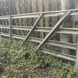 CATTLE GATE GALVANIZED STEEL 
