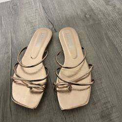 Gold Flat Straps 
