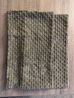 Set of 2 Olive Green Throw Pillow Cases