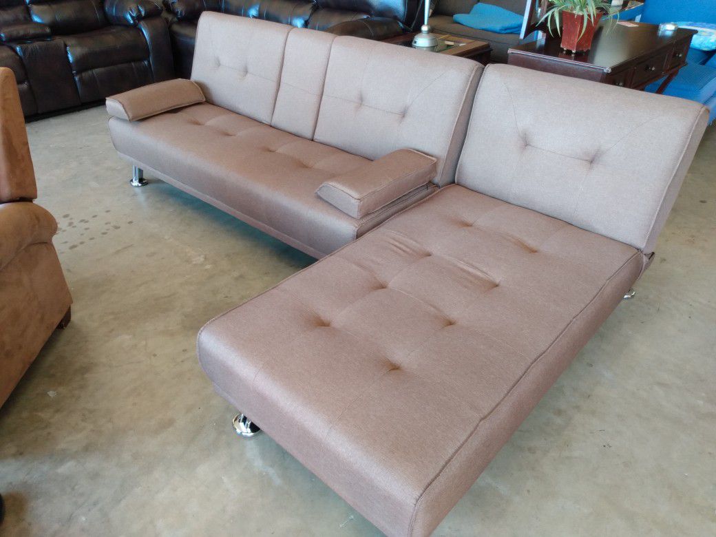 New Adjustable Sofa & Chaise