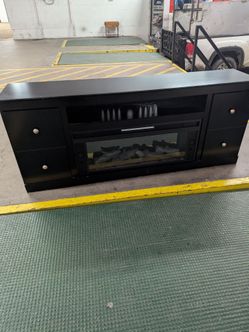 Fire place heater stand