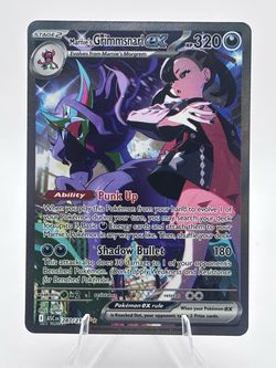 Marnie's Grimmsnarl ex Pokémon Card 287/21