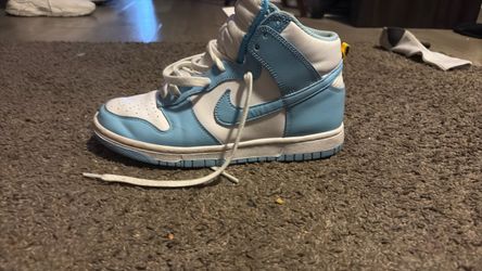Nike high dunks “chill blue”