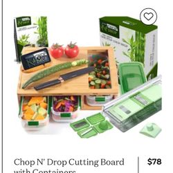 Chop N Drop Cutting Board 