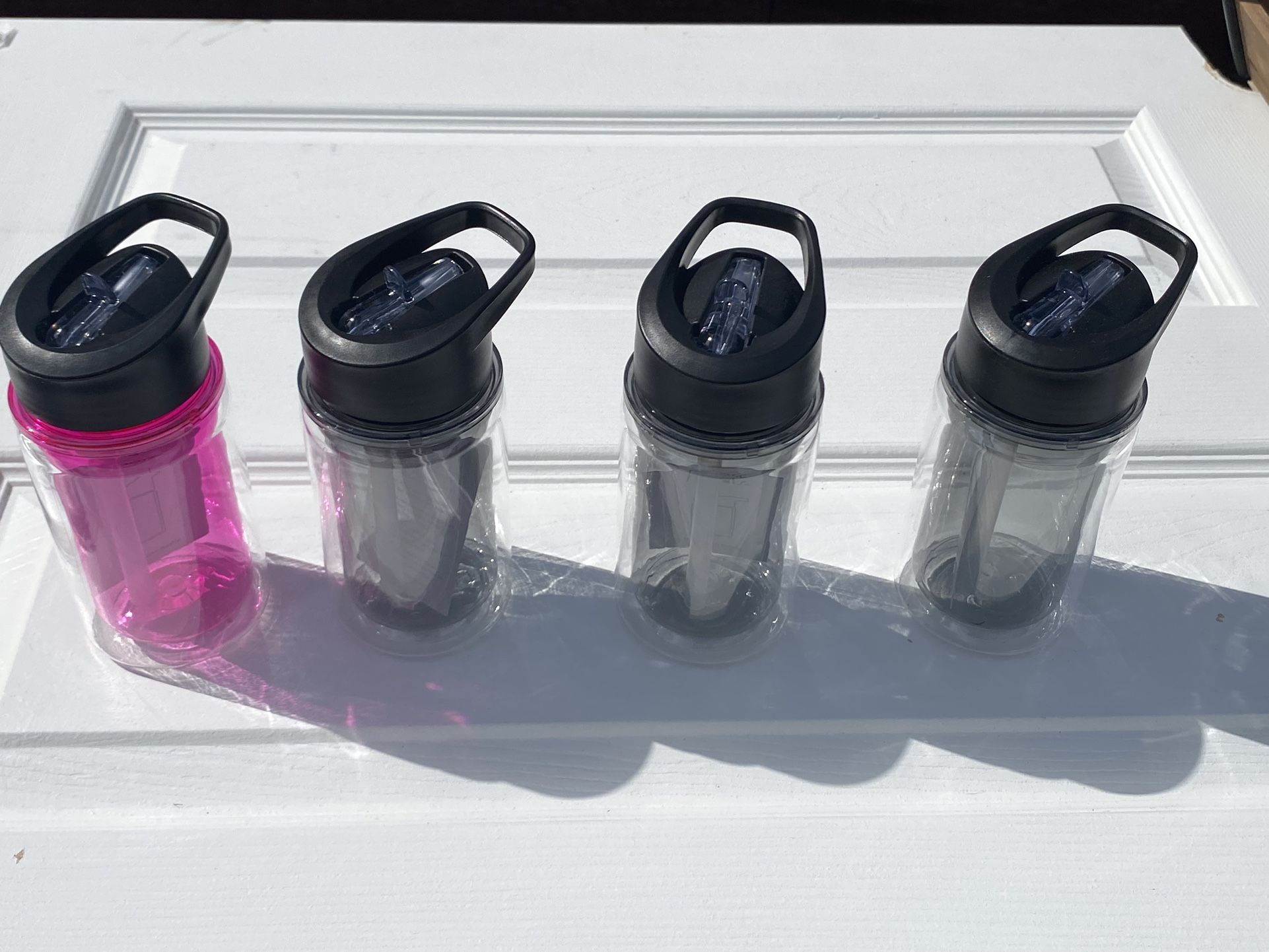 Kids Water Bottle With Folding Straw