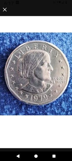 Collectible 1979 Susan B. Anthony One Dollar coin  