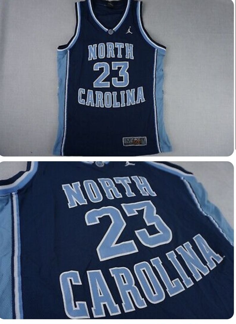 Nike Elite Michael Jordan #23 Adult Large North Carolina