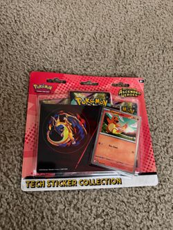 Pokemon ascended heroes tech sticker collection