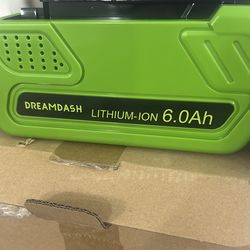 DREAMDASH LITHUM-ION 6.0AH