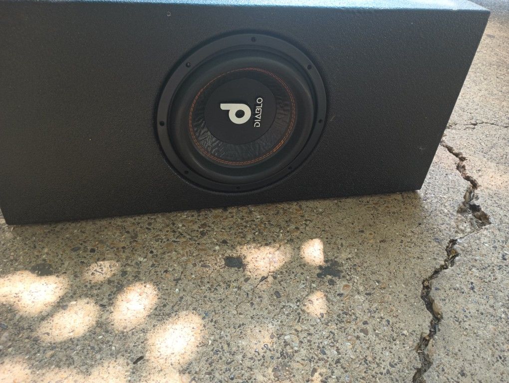 Diablo Subwoofer 10in In Probox Working Great