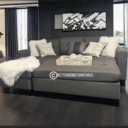 Modern sectional sofa sale- limited supply- zero interest Finance available- shop now pay later.