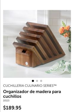 Cuchilleria Culinario Series Wooden Knife Block