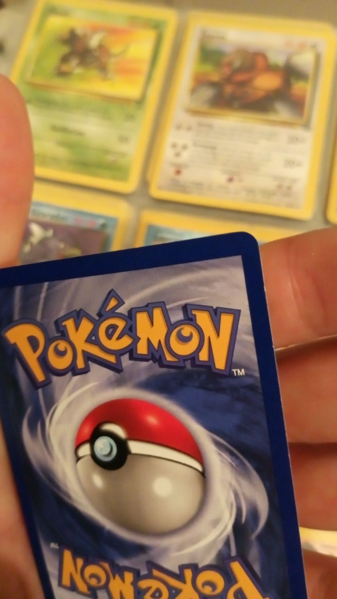 Jolteon misprint pokemon card NEAR MINT (Error is jungle stamp missing)