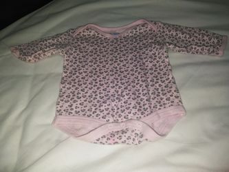 Cheetah print onesie