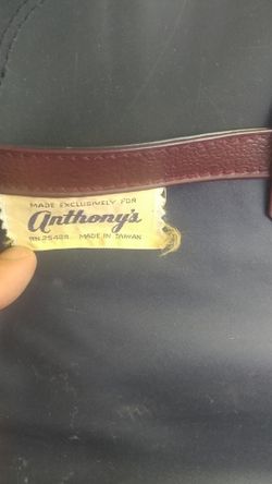 Anthony's carrier on
