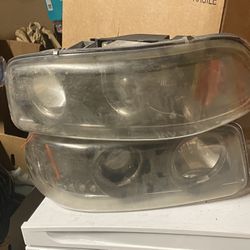 GMC Sierra Headlights 