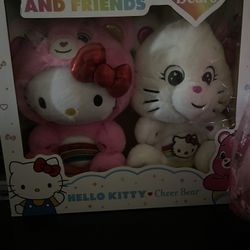 Hello Kitty And  Care Bear 