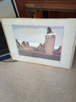 Maynard Dixon 'Tradition' Framed Art Print