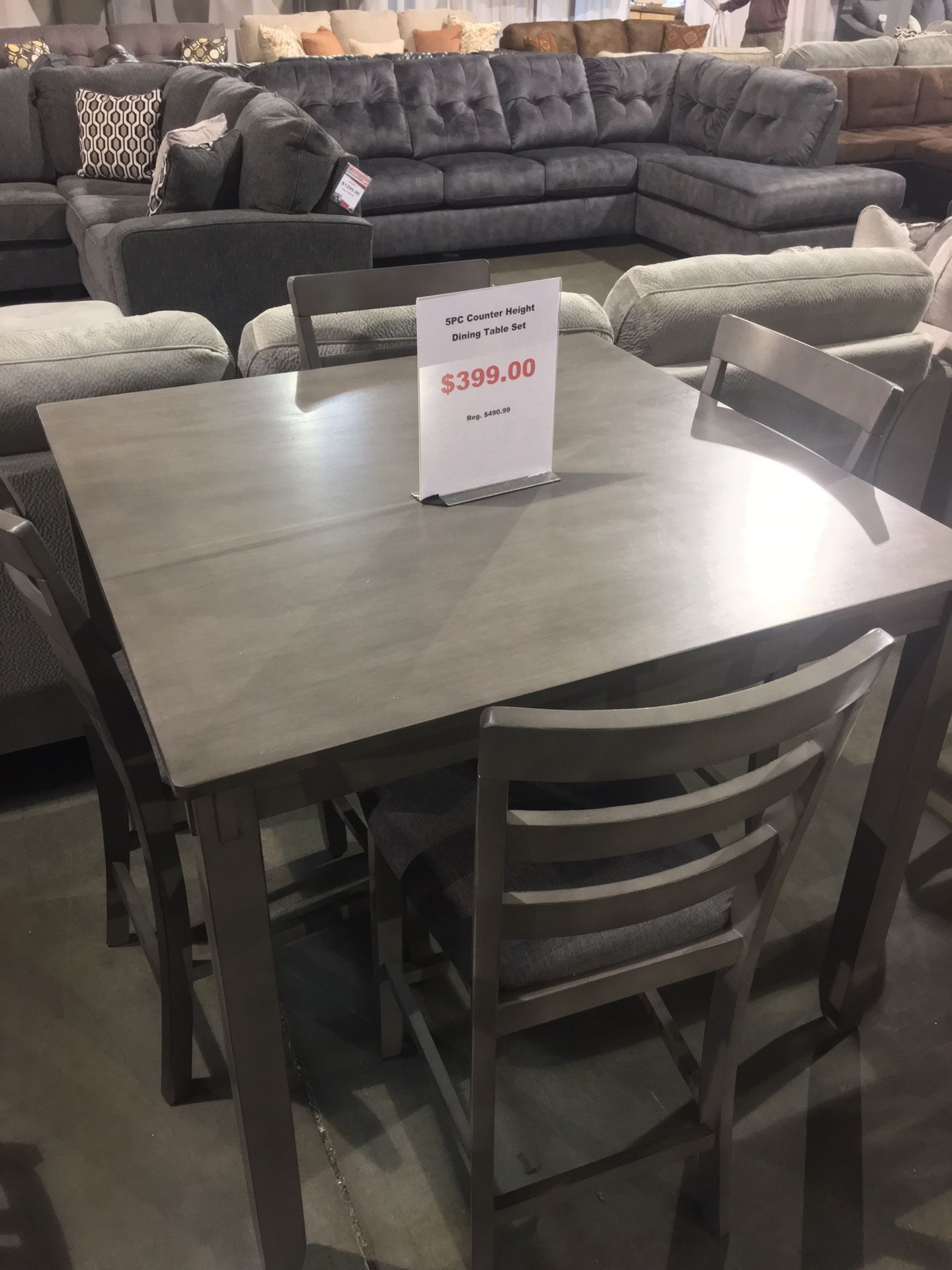 5 Piece Bar Height Dining Table Set Sale