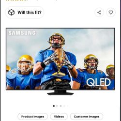 Samsung - 98"  Q80C QLED 4K UHD Smart Tizen TV 