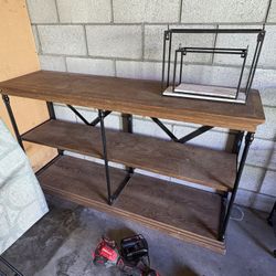 Entry Table And Small Shelves