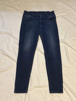 Navy blue jeans 