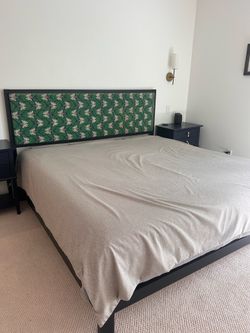 King Headboard and Bed Frame