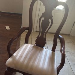 Formal Dining Room Set With 6 Chairs And Leaf 
