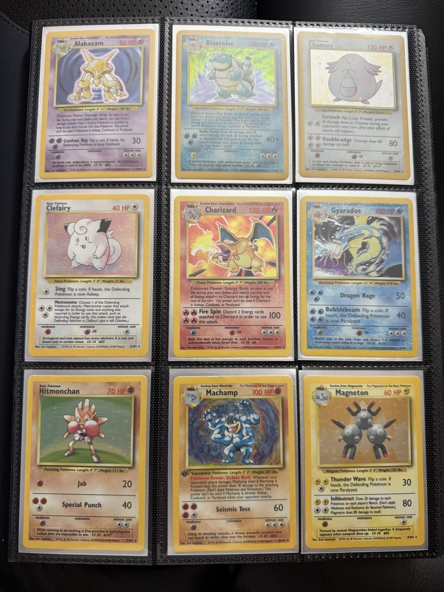 Pokemon 1999 Complete Base Set 