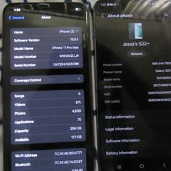 Pro Max 11 And Galaxy  22 Plus