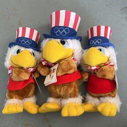 #8250 Sam The Olympic Eagle Plush (3x)