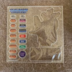 Digimon Acrylic Status Trackers