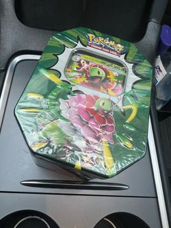 Pokémon TCG Mega Meganium ex Tin